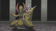 Haxorus from Pokemon Black and White in the anime (image via The Pokemon Company)